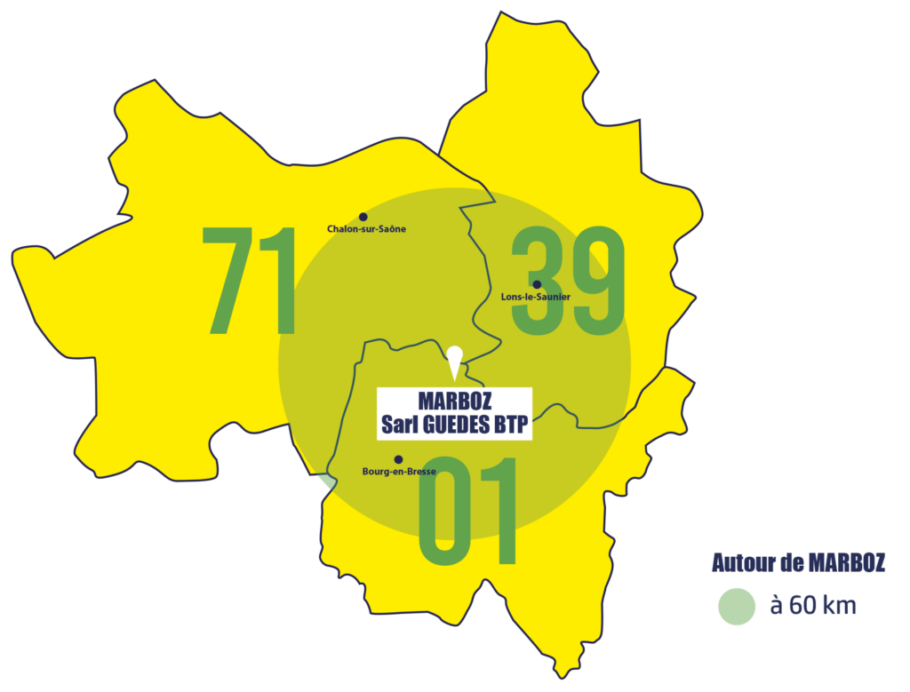 entreprise BTP à Marboz chantier de maçonnerie"