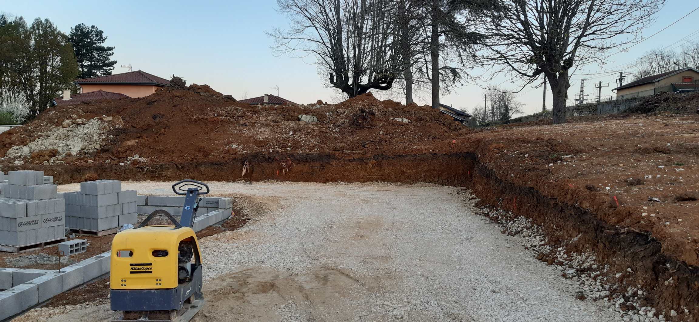 Terrassement VRD à Marboz – Assainissement et réseaux​